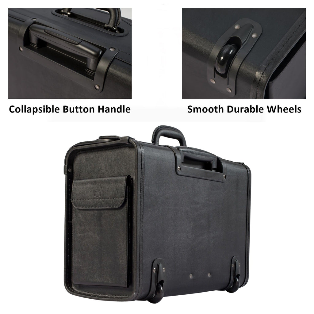 Wheeled Briefcase Rolling Case Z4298