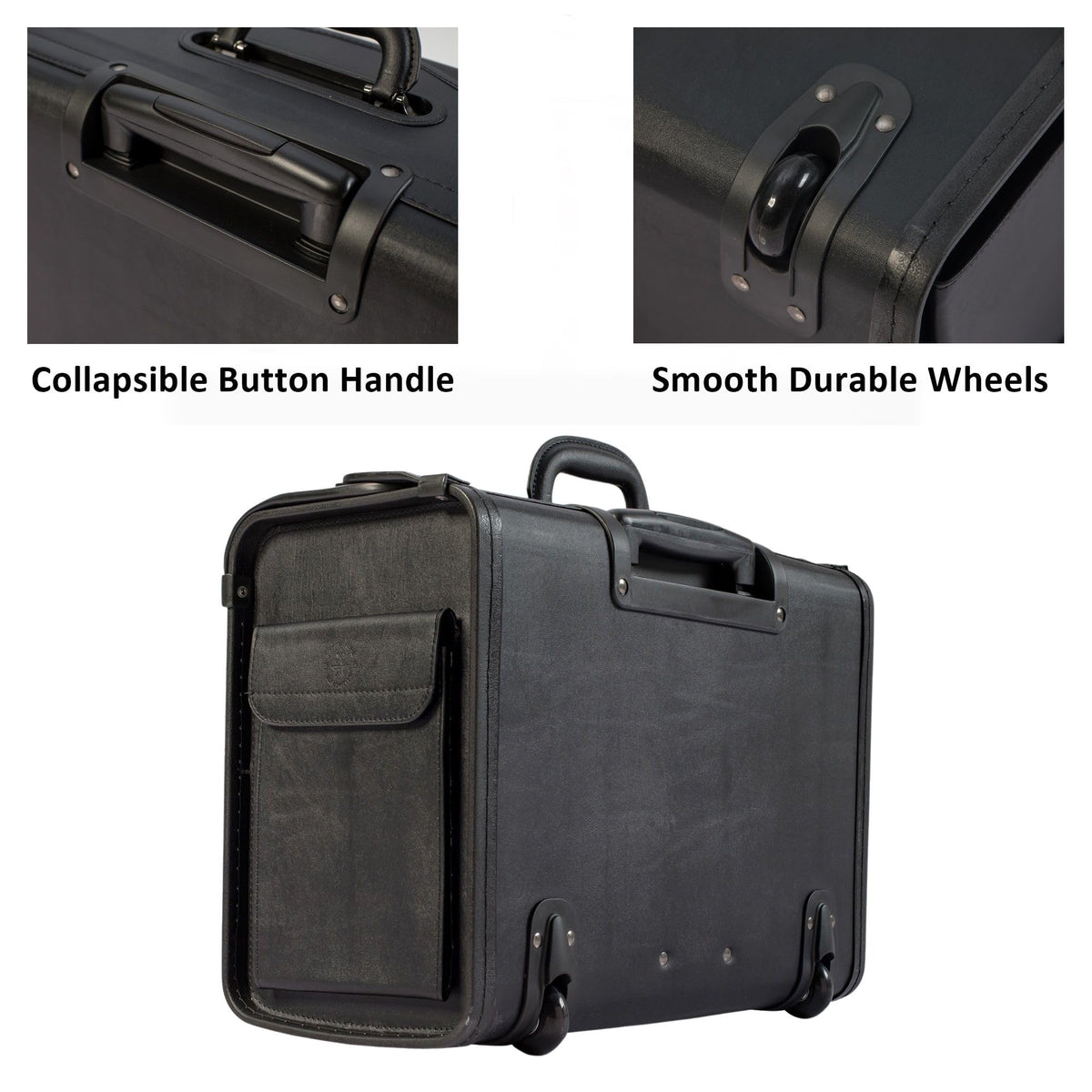 Wheeled Briefcase Rolling Case Z4298