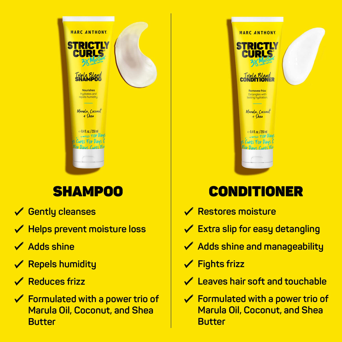 Curly Hair Shampoo & Conditioner Set B523532