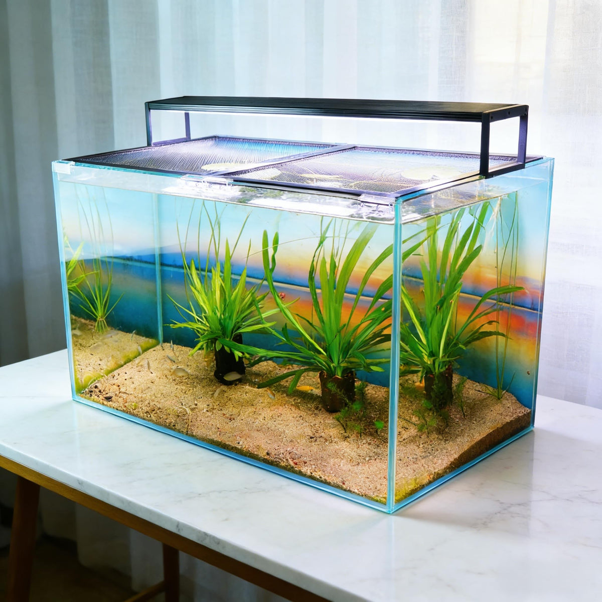 Adjustable Mesh Aquarium Lid Z1698