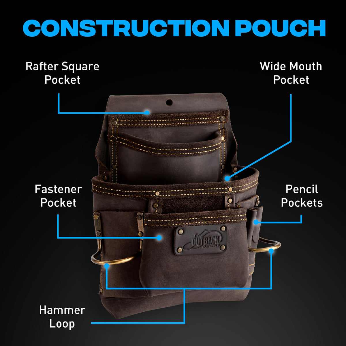 Leather Tool Belt with Suspenders G402949