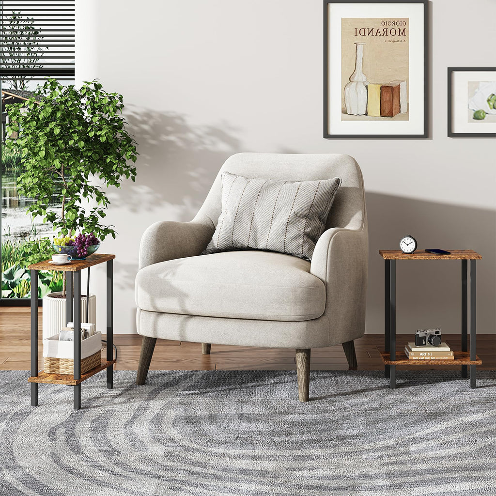 Narrow 2-Tier Side Table W829087