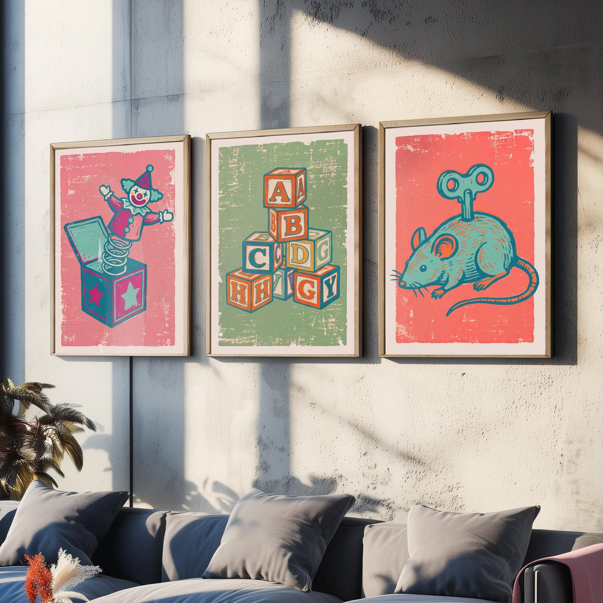 Art Prints Set of 3 X1135