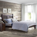 King Size Cherry Solid Wood Platform Bed M255837