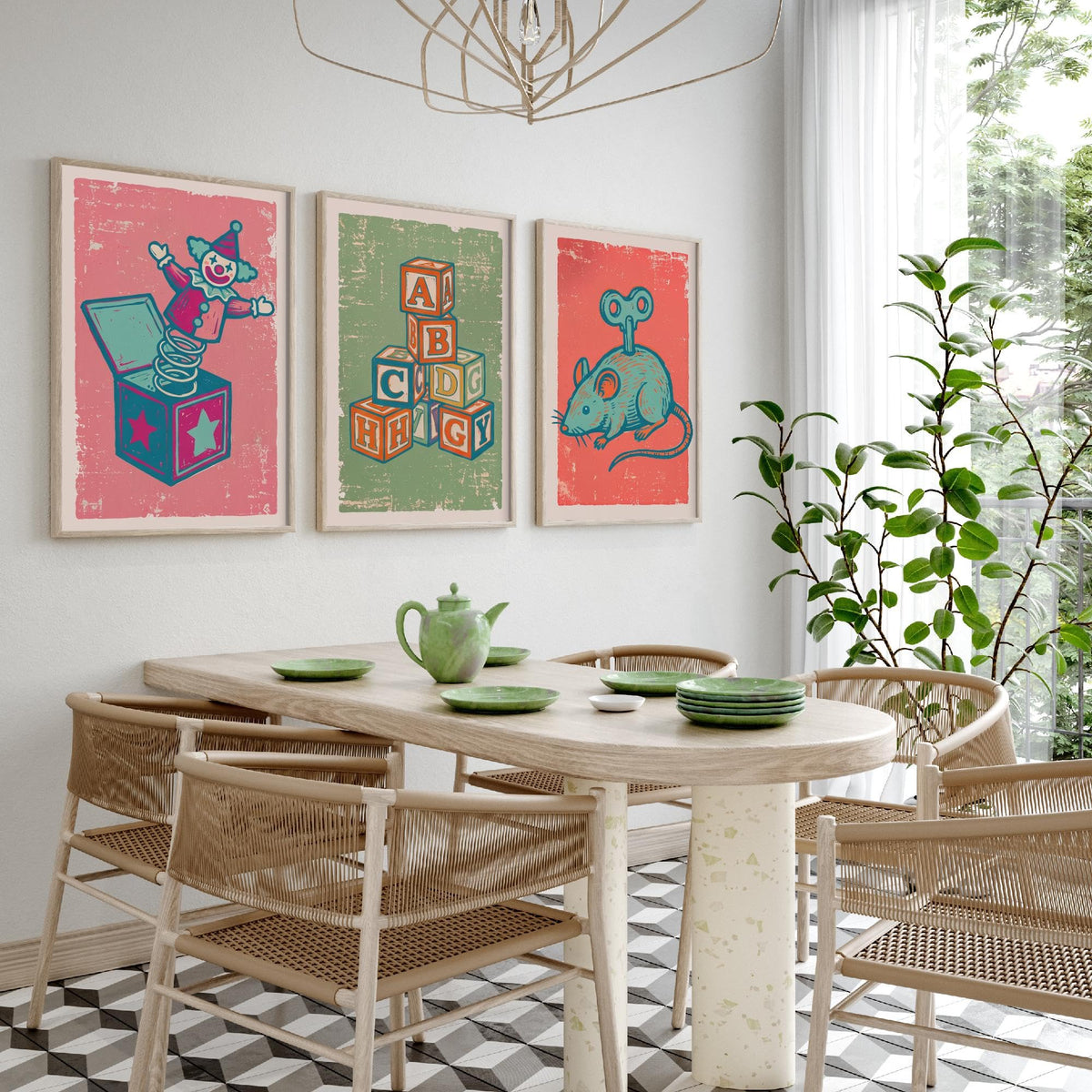 Art Prints Set of 3 X1135