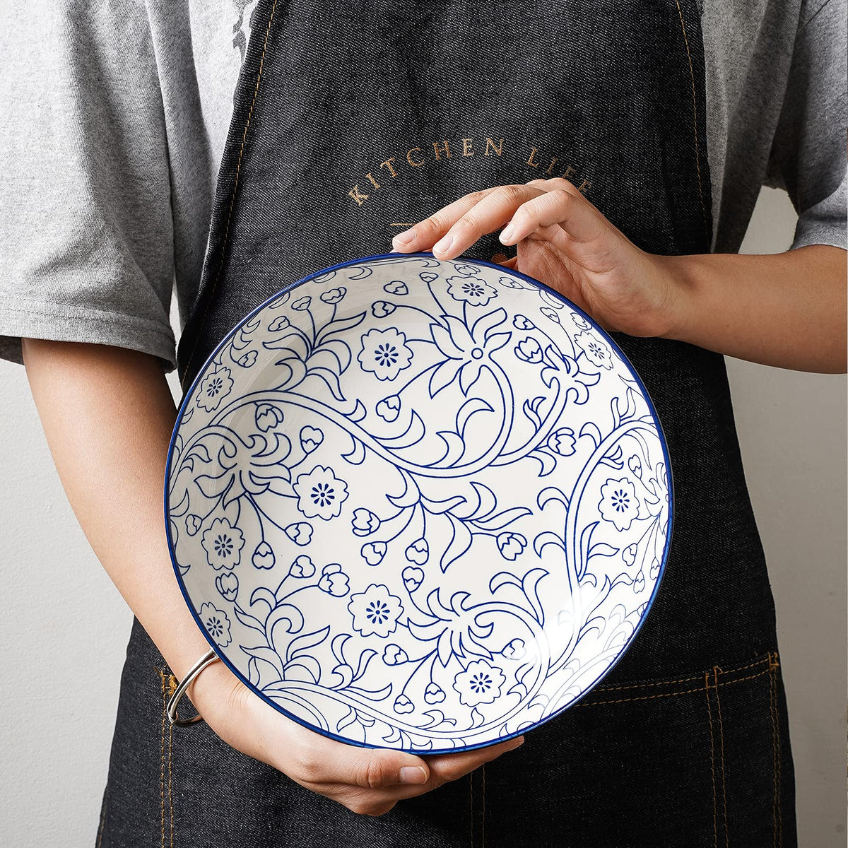 Porcelain 40oz Serving Bowls Set of 4 U11088