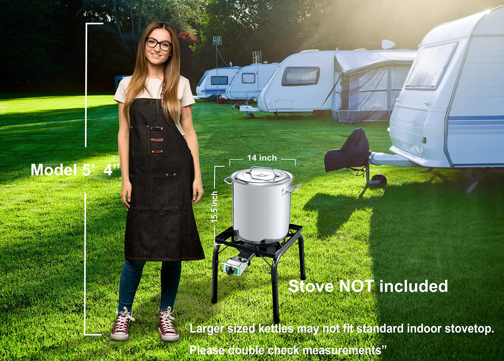 40-Quart Stainless Steel Stock Pot R576723
